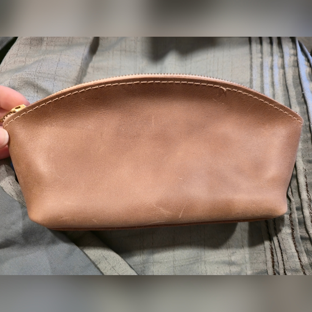 Portland Leather Small Cappuccino Eclipse